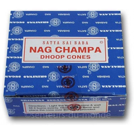 Nag Champa 12 x 12 cônes